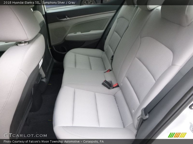 Symphony Silver / Gray 2018 Hyundai Elantra SEL