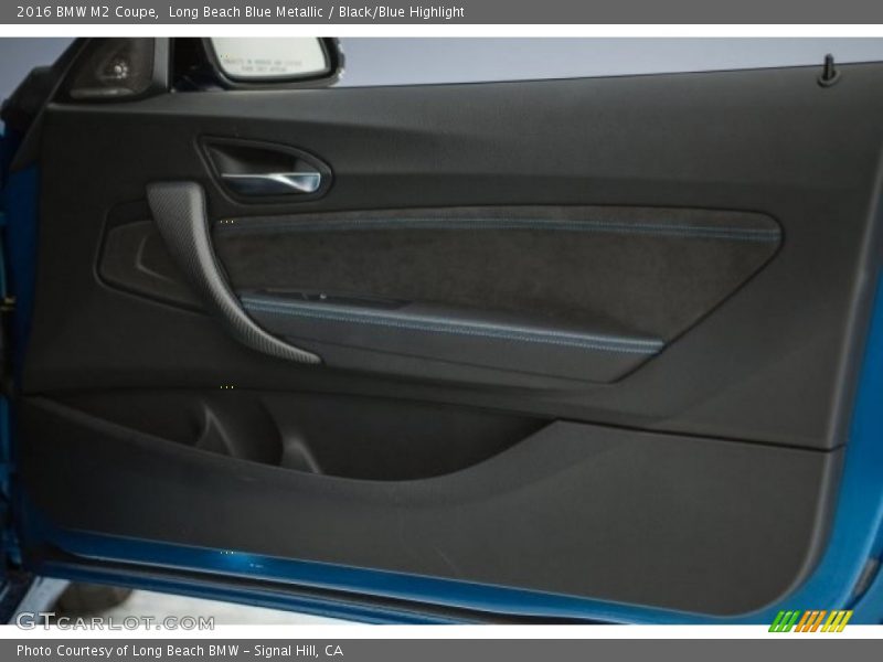 Long Beach Blue Metallic / Black/Blue Highlight 2016 BMW M2 Coupe