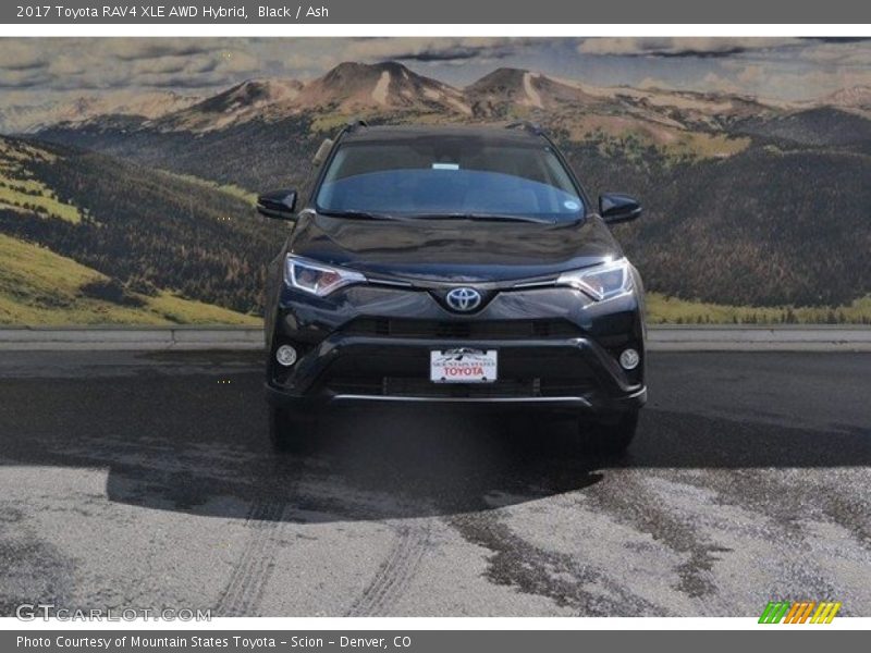 Black / Ash 2017 Toyota RAV4 XLE AWD Hybrid