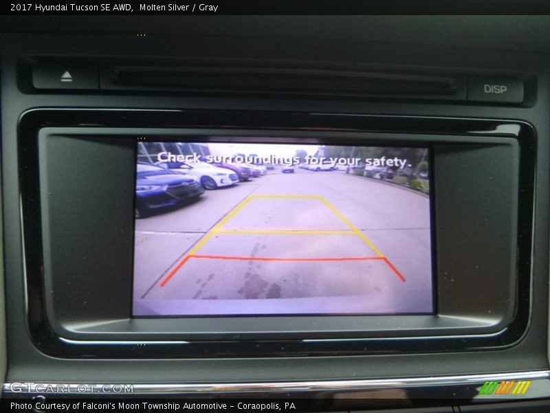 Molten Silver / Gray 2017 Hyundai Tucson SE AWD