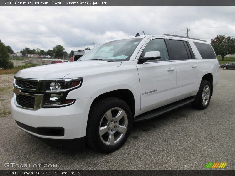 Summit White / Jet Black 2015 Chevrolet Suburban LT 4WD