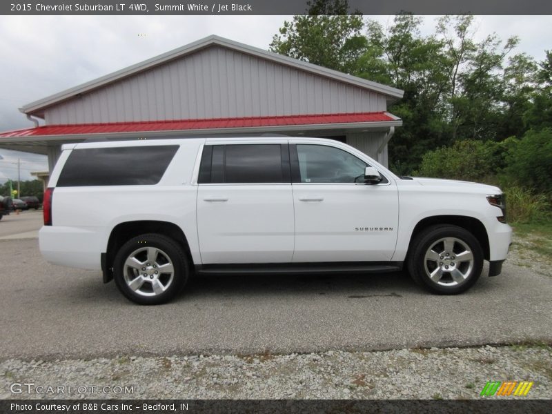 Summit White / Jet Black 2015 Chevrolet Suburban LT 4WD