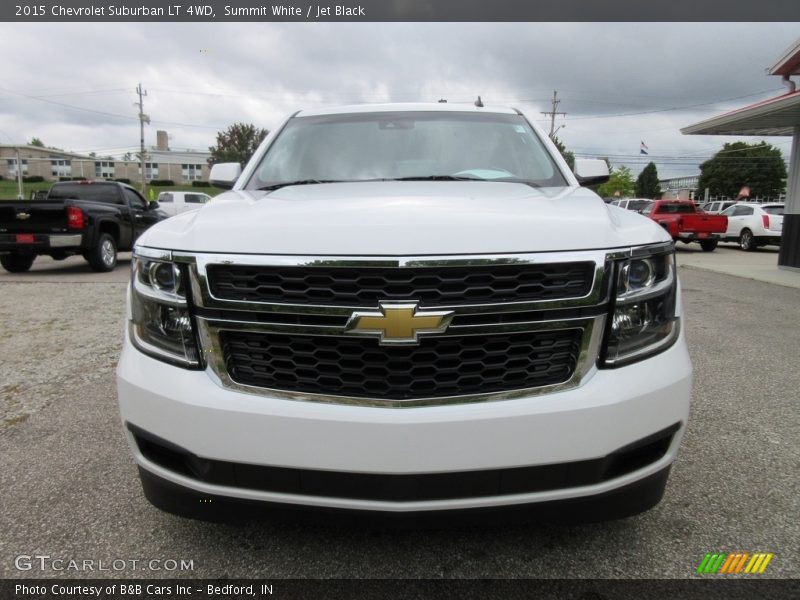 Summit White / Jet Black 2015 Chevrolet Suburban LT 4WD