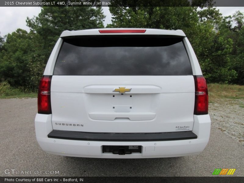 Summit White / Jet Black 2015 Chevrolet Suburban LT 4WD