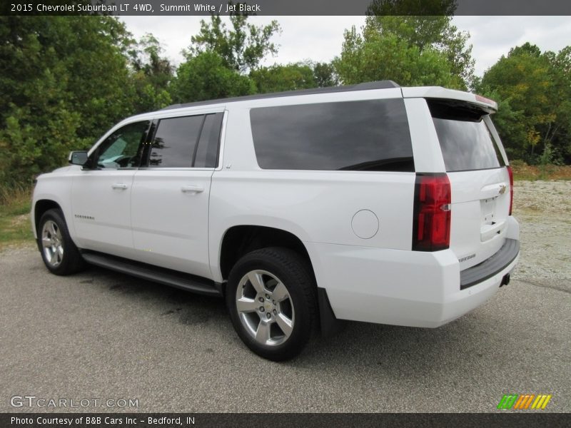 Summit White / Jet Black 2015 Chevrolet Suburban LT 4WD