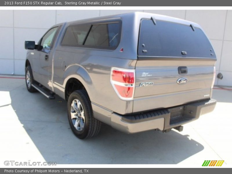 Sterling Gray Metallic / Steel Gray 2013 Ford F150 STX Regular Cab