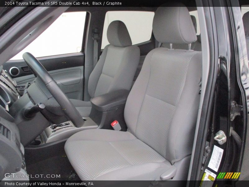 Black / Graphite 2014 Toyota Tacoma V6 SR5 Double Cab 4x4