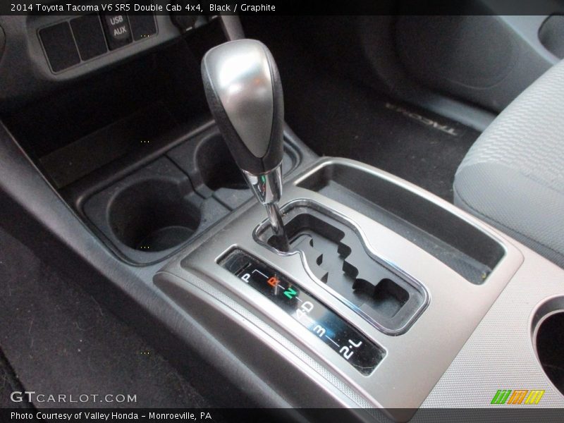Black / Graphite 2014 Toyota Tacoma V6 SR5 Double Cab 4x4
