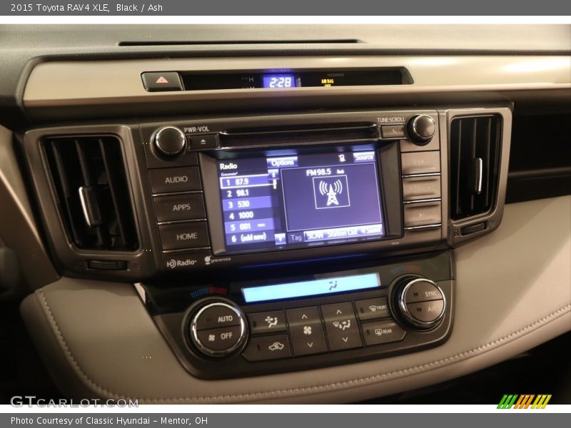 Black / Ash 2015 Toyota RAV4 XLE