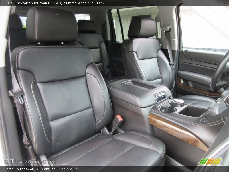 Summit White / Jet Black 2015 Chevrolet Suburban LT 4WD