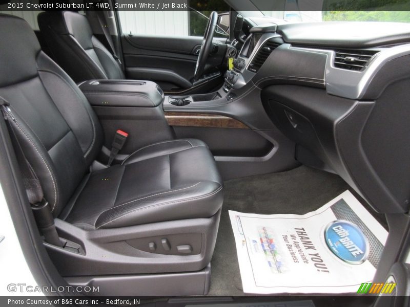 Summit White / Jet Black 2015 Chevrolet Suburban LT 4WD