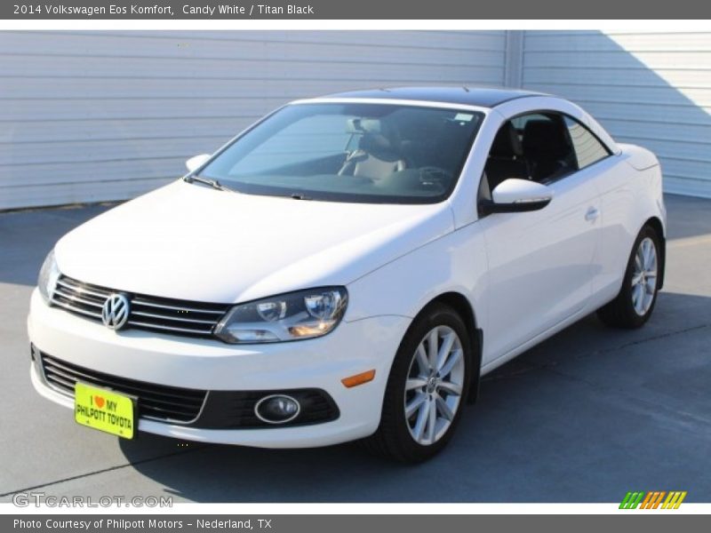 Candy White / Titan Black 2014 Volkswagen Eos Komfort