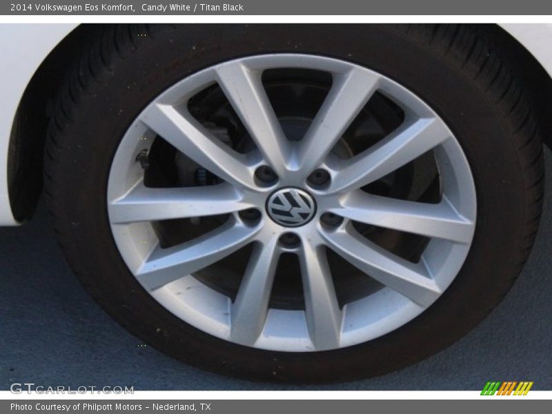Candy White / Titan Black 2014 Volkswagen Eos Komfort