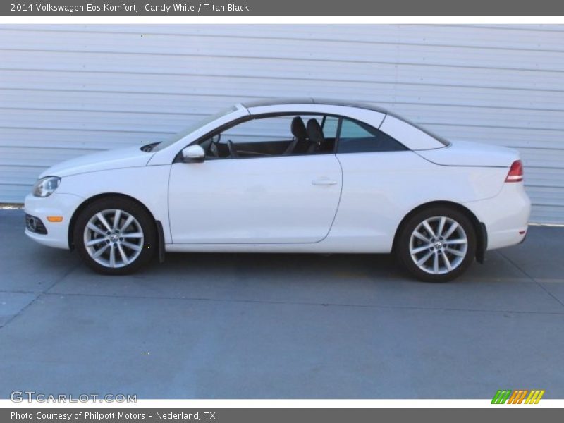 Candy White / Titan Black 2014 Volkswagen Eos Komfort