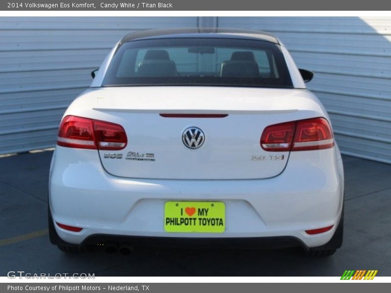 Candy White / Titan Black 2014 Volkswagen Eos Komfort