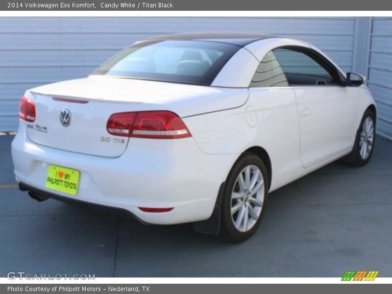 Candy White / Titan Black 2014 Volkswagen Eos Komfort