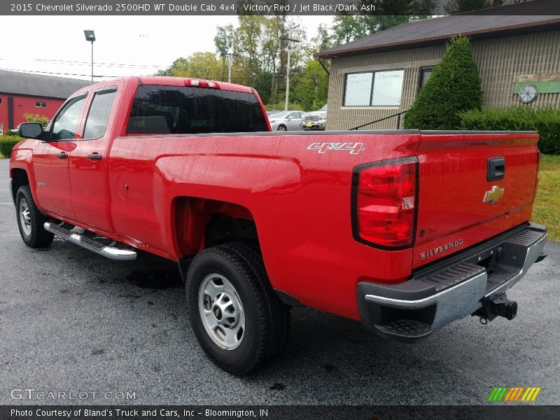 Victory Red / Jet Black/Dark Ash 2015 Chevrolet Silverado 2500HD WT Double Cab 4x4