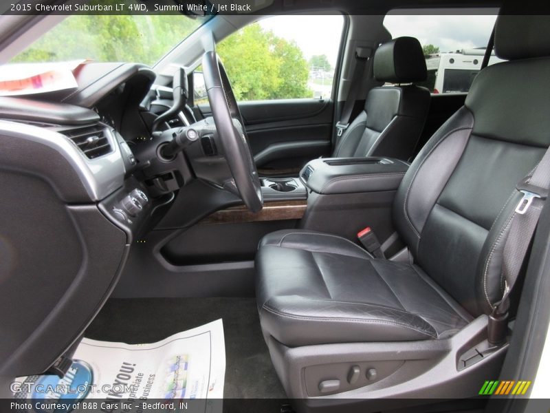 Summit White / Jet Black 2015 Chevrolet Suburban LT 4WD
