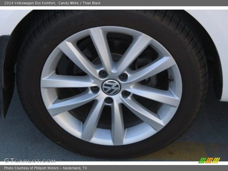 Candy White / Titan Black 2014 Volkswagen Eos Komfort