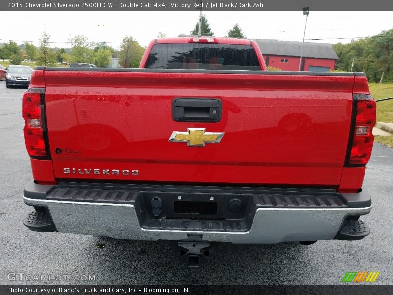 Victory Red / Jet Black/Dark Ash 2015 Chevrolet Silverado 2500HD WT Double Cab 4x4