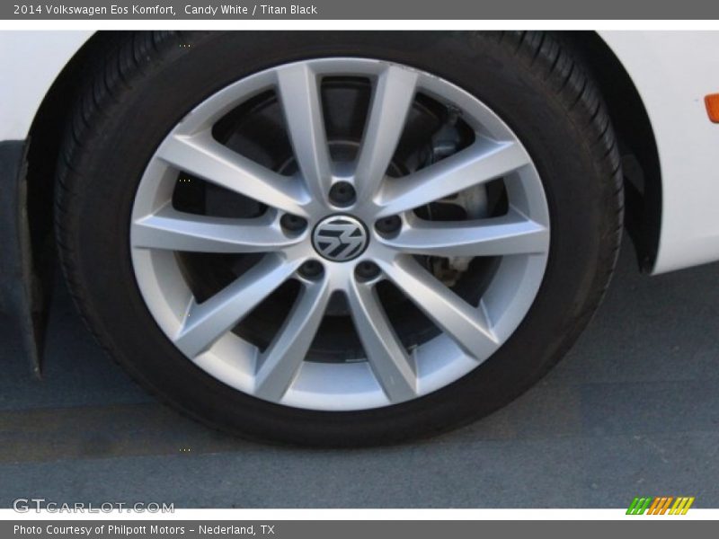 Candy White / Titan Black 2014 Volkswagen Eos Komfort