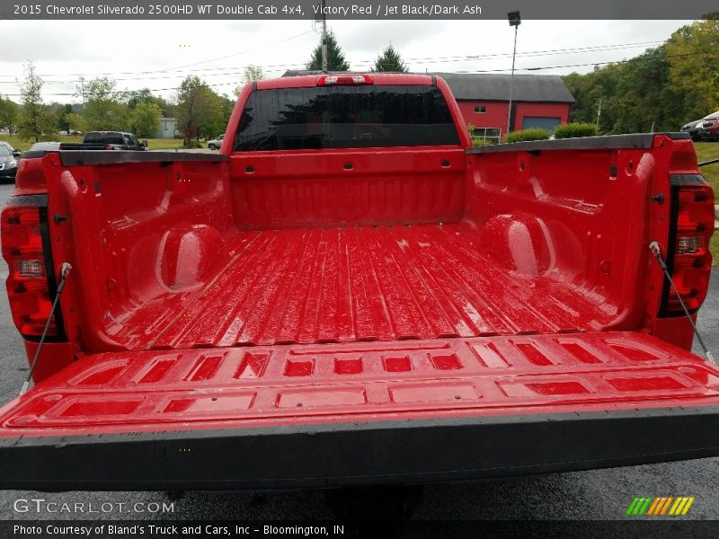 Victory Red / Jet Black/Dark Ash 2015 Chevrolet Silverado 2500HD WT Double Cab 4x4