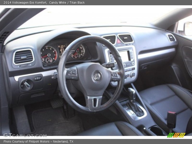 Candy White / Titan Black 2014 Volkswagen Eos Komfort