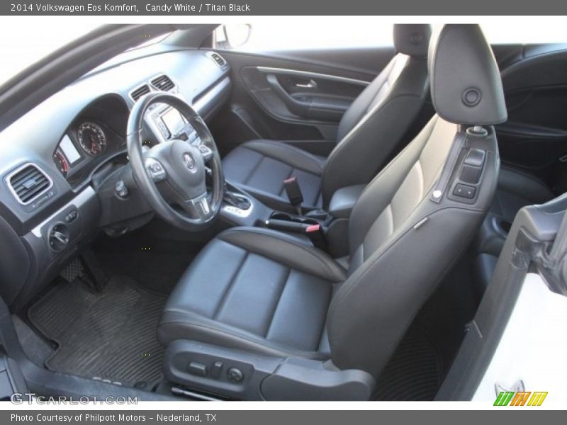 Candy White / Titan Black 2014 Volkswagen Eos Komfort