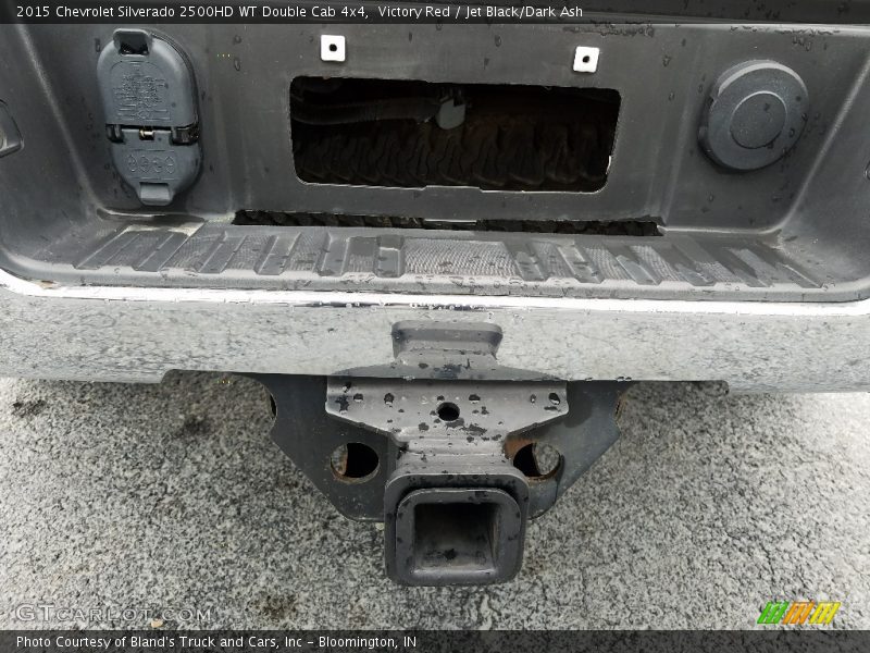Victory Red / Jet Black/Dark Ash 2015 Chevrolet Silverado 2500HD WT Double Cab 4x4