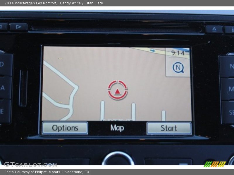 Candy White / Titan Black 2014 Volkswagen Eos Komfort