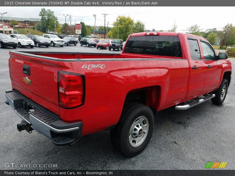 Victory Red / Jet Black/Dark Ash 2015 Chevrolet Silverado 2500HD WT Double Cab 4x4