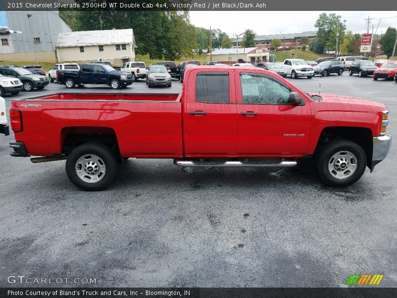 Victory Red / Jet Black/Dark Ash 2015 Chevrolet Silverado 2500HD WT Double Cab 4x4