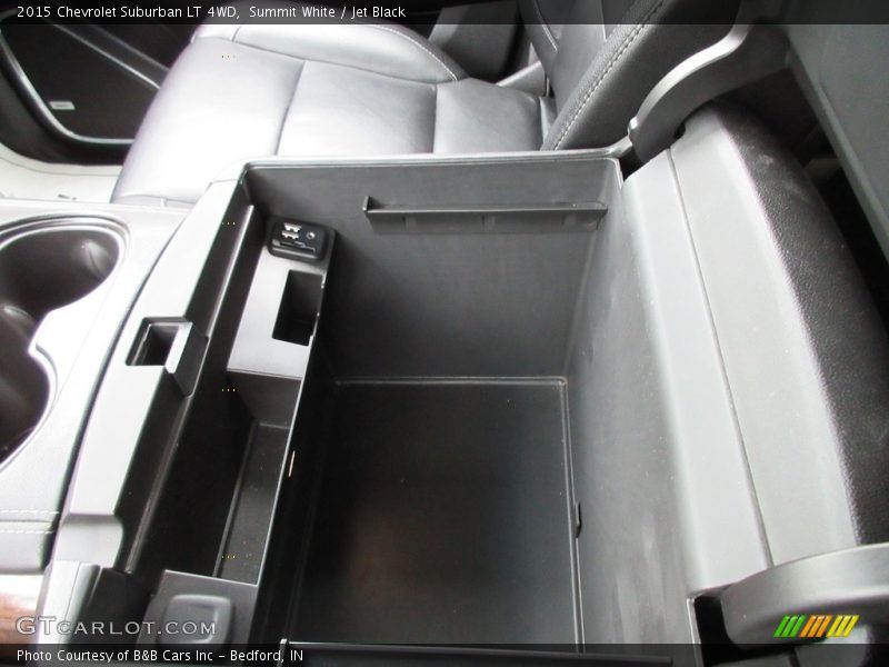 Summit White / Jet Black 2015 Chevrolet Suburban LT 4WD