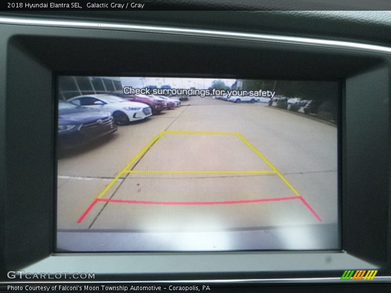 Galactic Gray / Gray 2018 Hyundai Elantra SEL