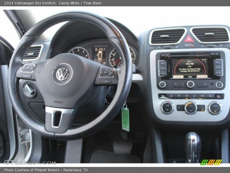 Candy White / Titan Black 2014 Volkswagen Eos Komfort