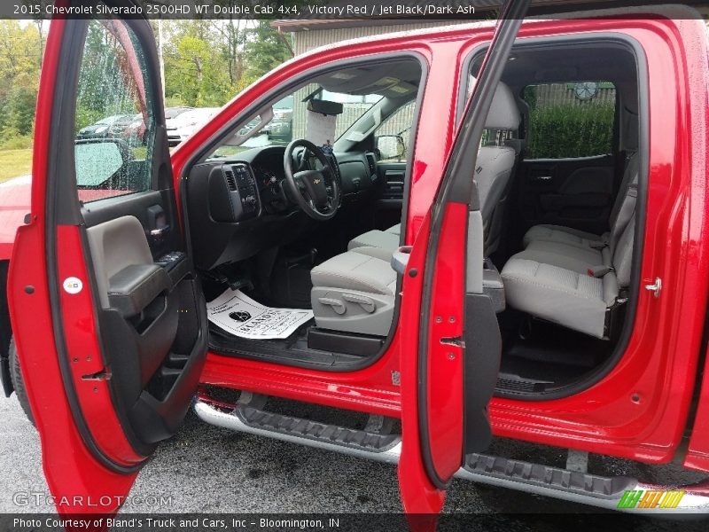 Victory Red / Jet Black/Dark Ash 2015 Chevrolet Silverado 2500HD WT Double Cab 4x4