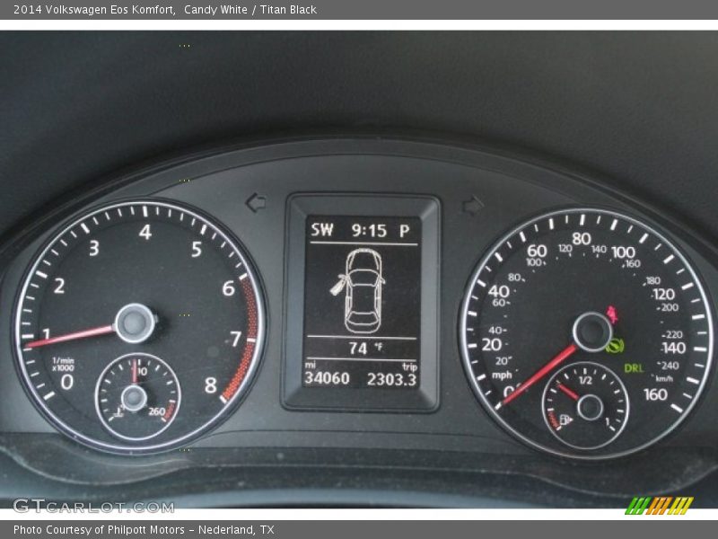 Candy White / Titan Black 2014 Volkswagen Eos Komfort