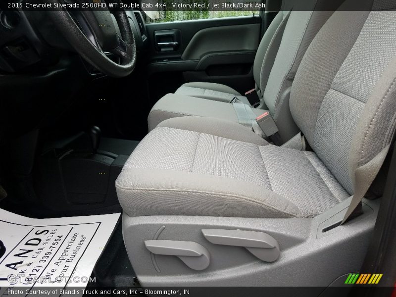 Victory Red / Jet Black/Dark Ash 2015 Chevrolet Silverado 2500HD WT Double Cab 4x4