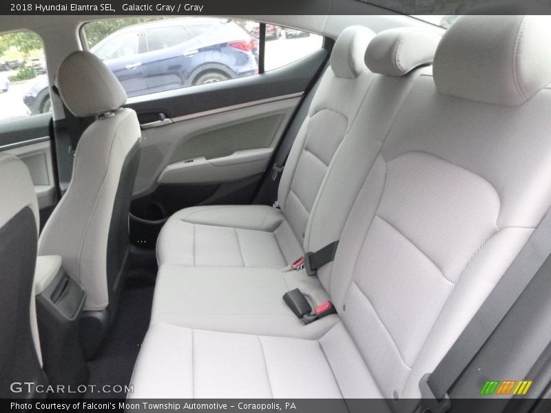 Galactic Gray / Gray 2018 Hyundai Elantra SEL