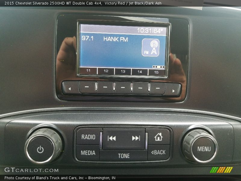 Victory Red / Jet Black/Dark Ash 2015 Chevrolet Silverado 2500HD WT Double Cab 4x4