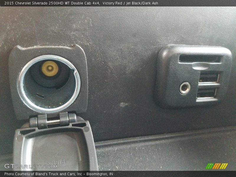 Victory Red / Jet Black/Dark Ash 2015 Chevrolet Silverado 2500HD WT Double Cab 4x4