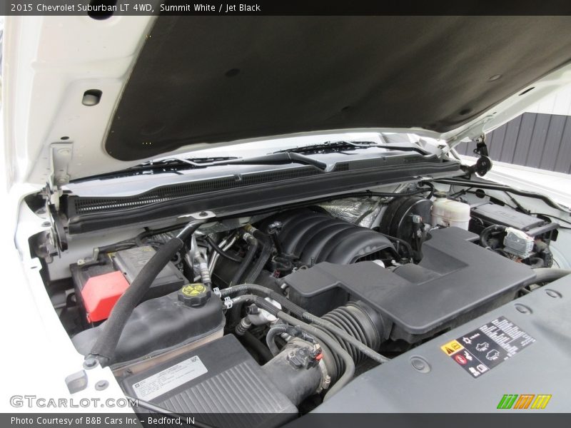 Summit White / Jet Black 2015 Chevrolet Suburban LT 4WD