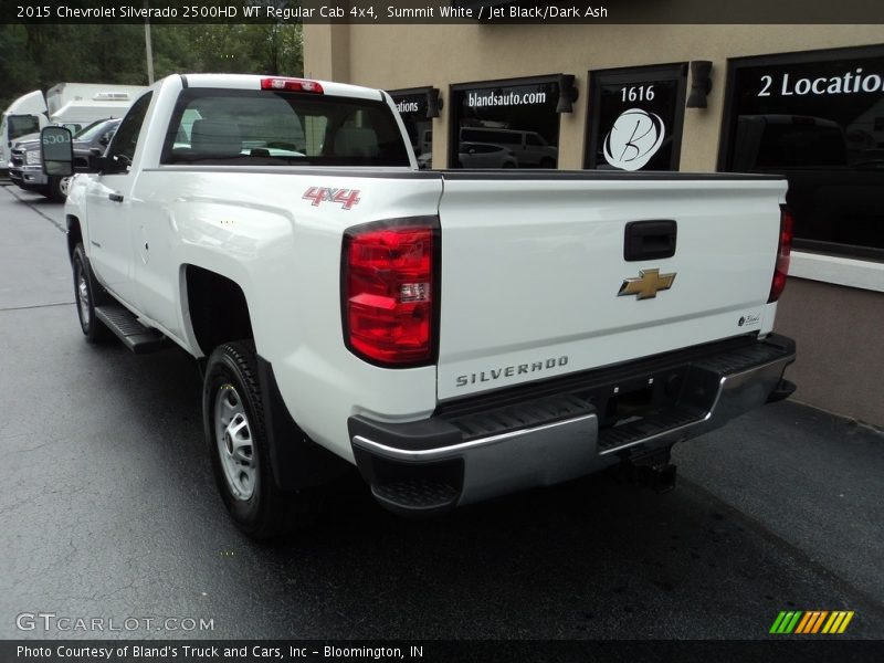 Summit White / Jet Black/Dark Ash 2015 Chevrolet Silverado 2500HD WT Regular Cab 4x4