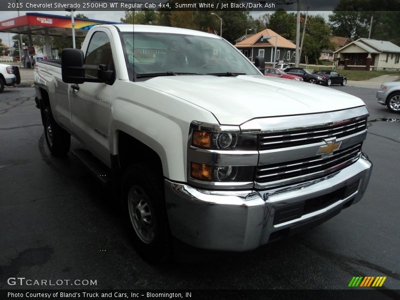 Summit White / Jet Black/Dark Ash 2015 Chevrolet Silverado 2500HD WT Regular Cab 4x4