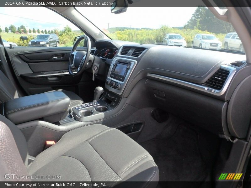 Carbon Black Metallic / Ebony 2014 GMC Acadia SLE AWD