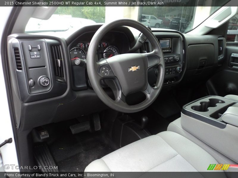 Summit White / Jet Black/Dark Ash 2015 Chevrolet Silverado 2500HD WT Regular Cab 4x4