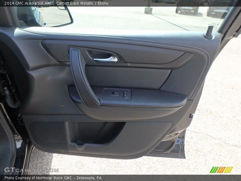 Carbon Black Metallic / Ebony 2014 GMC Acadia SLE AWD