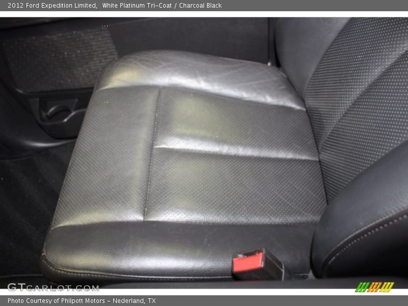 White Platinum Tri-Coat / Charcoal Black 2012 Ford Expedition Limited