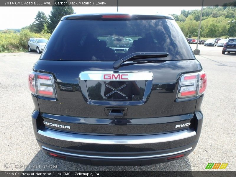 Carbon Black Metallic / Ebony 2014 GMC Acadia SLE AWD