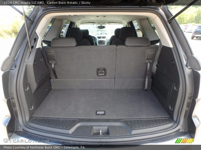 Carbon Black Metallic / Ebony 2014 GMC Acadia SLE AWD
